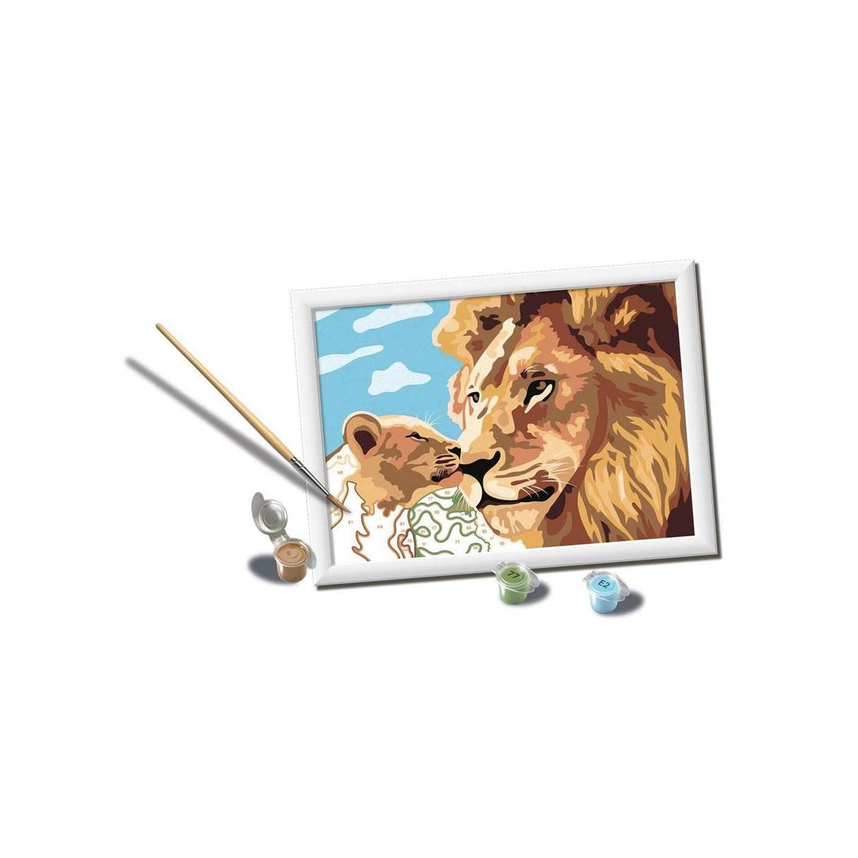 Ravensburger Kreation Löwe und Baby