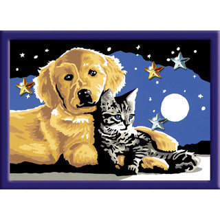 Ravensburger Creart Stargazing Sweetness – Malen nach Zahlen für Kinder