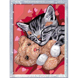 Ravensburger Creart Painting bei Nummer - Friedliches Kätzchen