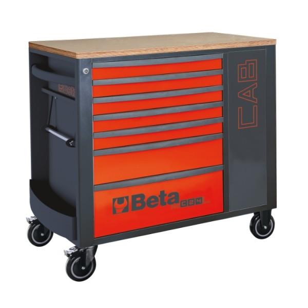 Beta Werkzeugwagen 7 Schubladen RSC24L 7-R