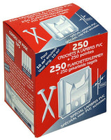 1014283 - 250 planchetteklemmen met nagels 1mm | 5 stuks