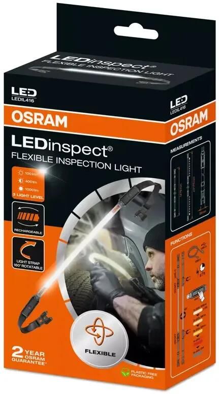 Osram Motorraumlampe LEDInspect flexible Inspektionsleuchte. Inspektionslampe flexibel