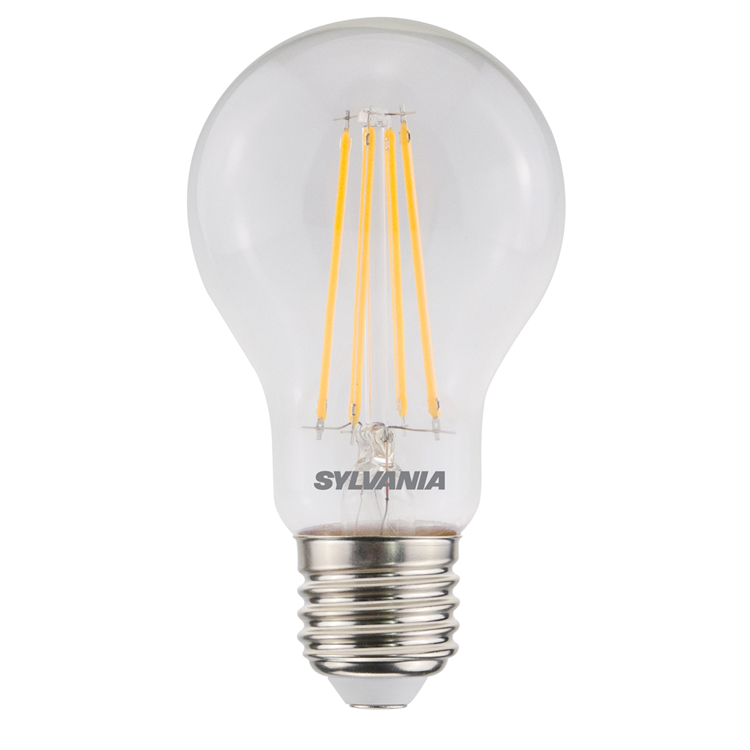 Sylvania 1068780 – Syl-LED RT A60 806lm E27 2700 K | 6 Stück