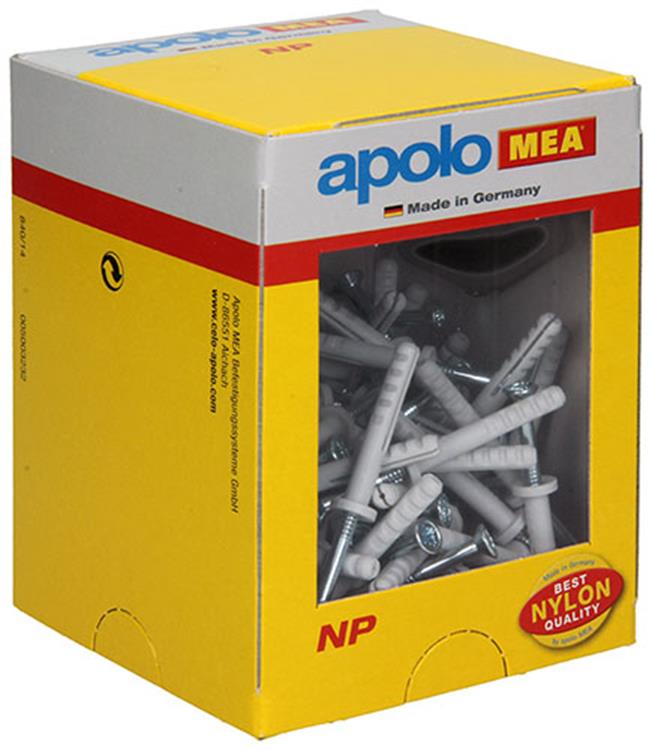 Celo 1014378 - nagelpluggen voorgemonteerd np ø5x35mm 100 stuks | 2 stuks