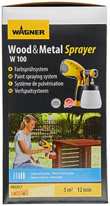 Wagner wood metal sprayer w100 verfspuit