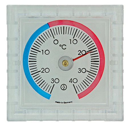 1004983 - vensterthermometer 7x7cm | 2 stuks