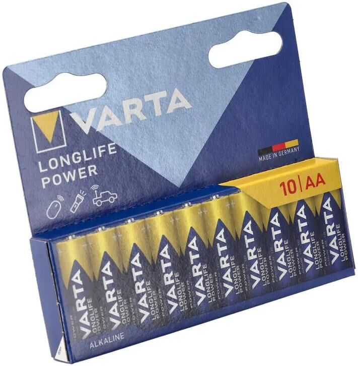 Varta Batterie Longlife Power – Hochenergie Longlife Power Mignon AA
