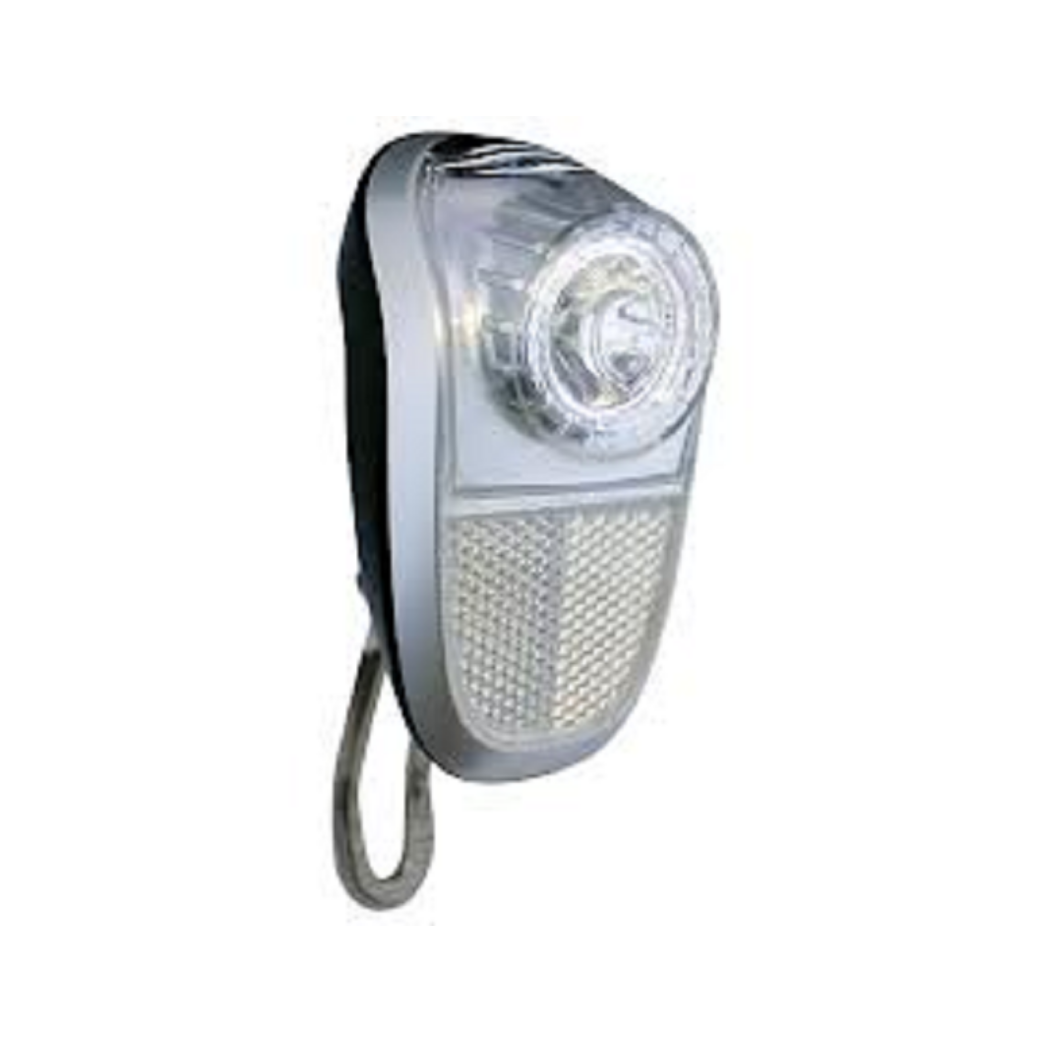 Union LED žaromet Mobile Silver Black. Hub Dynamo (embalaža delavnic)