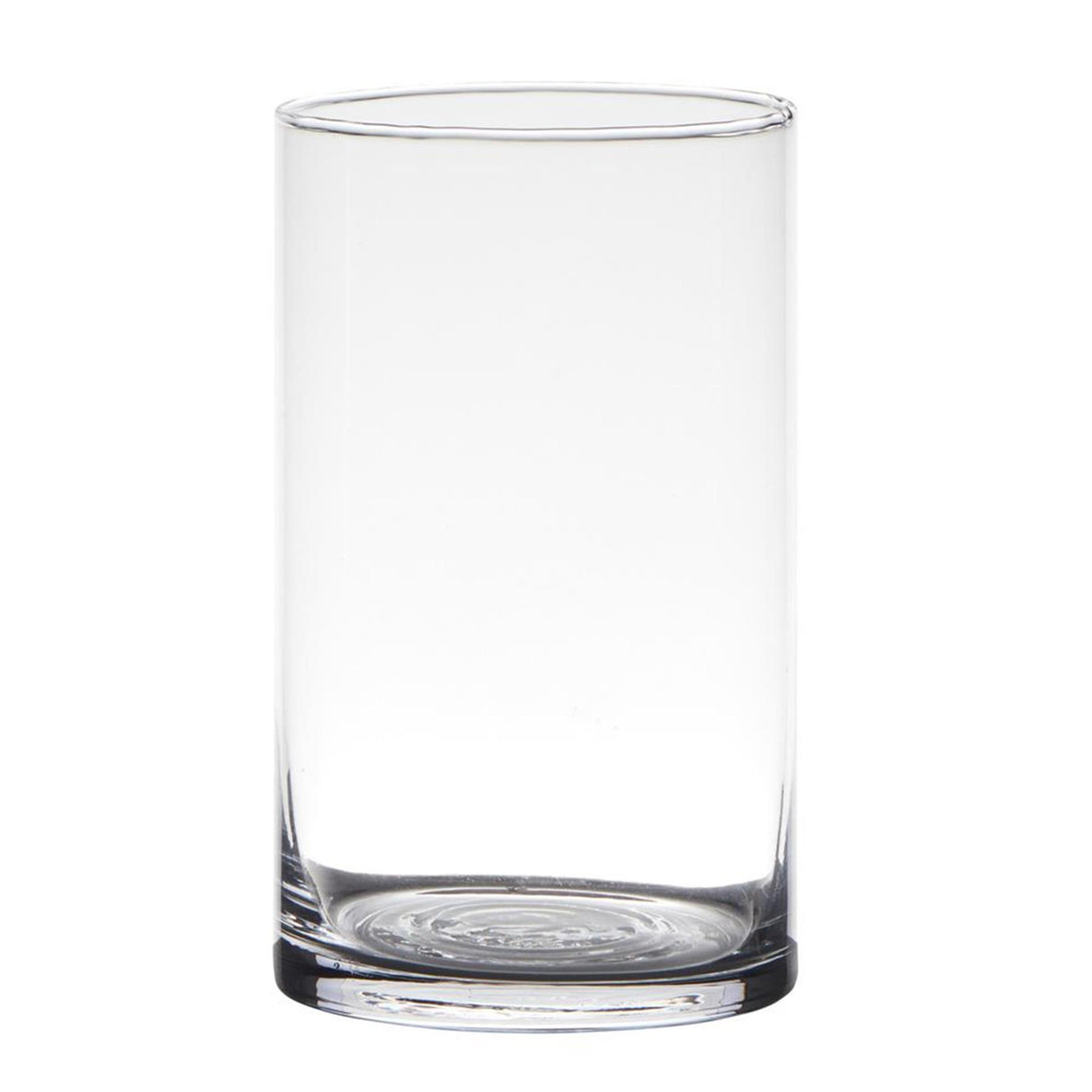 No brand Vase Zylinder 15x9 cm Glas | 12 Stück