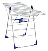 Leifheit 81408 Classic 200 Flex Wäscheständer weiß blau
