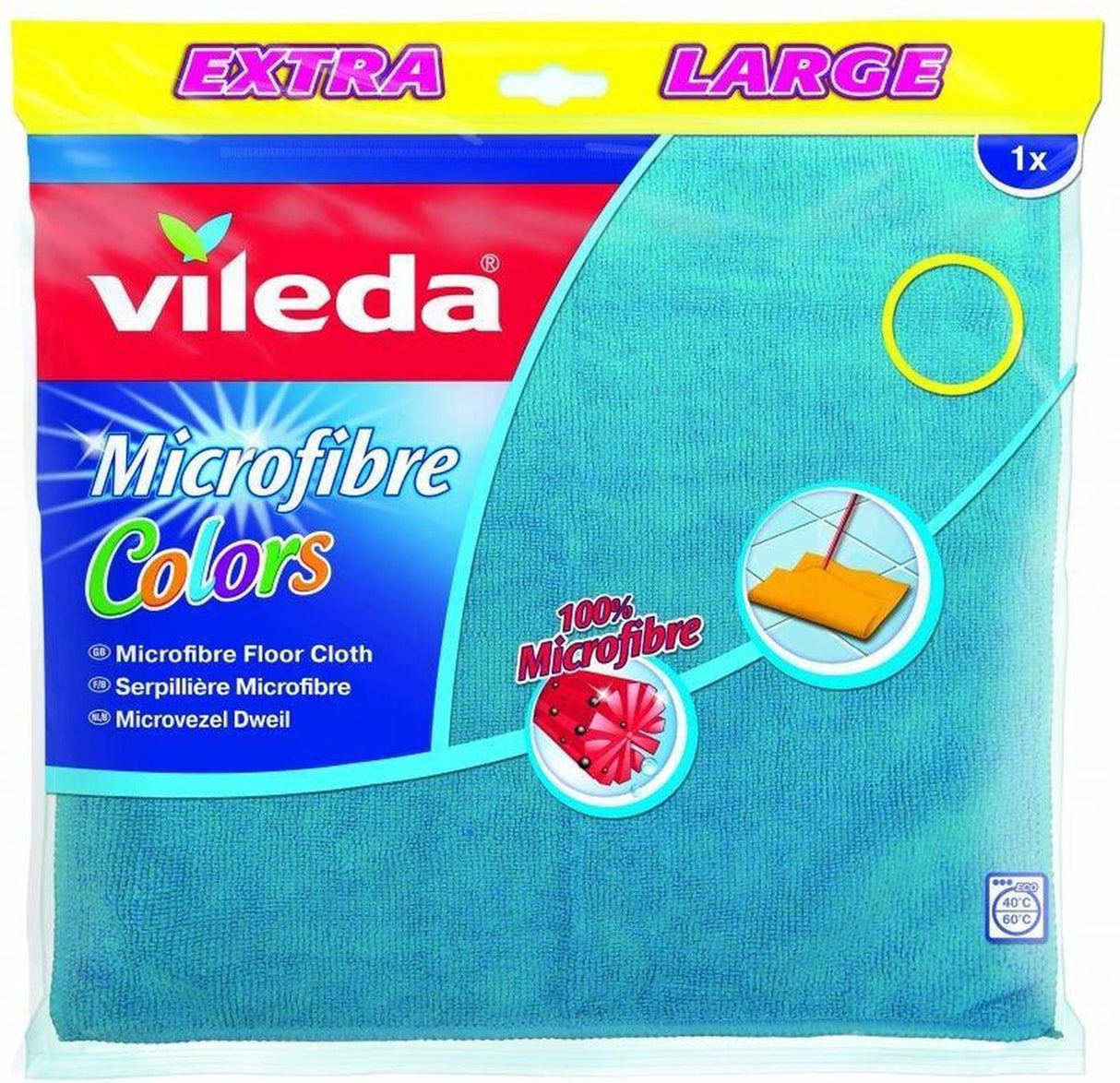 Vileda Colours Mikrofasermopp 48x60cm