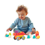 Toi-toys little stars soft bouwstenen in opbergbox - 48st.