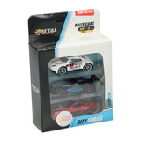 Toi-Toys Toi Toys Rallye-Rennwagen-Klassiker-Set, 3 Stück