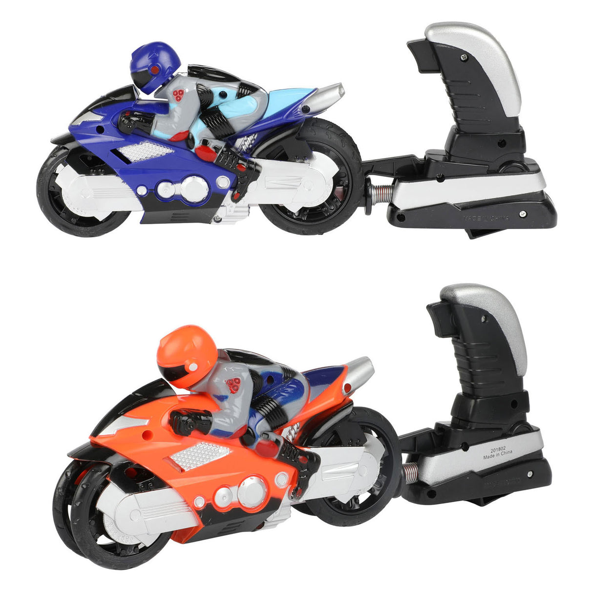 Toi-toys Toi Toys schießt Motorrad mit Motorradfahrer