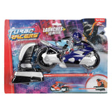 Toi-toys Toi Toys schießt Motorrad mit Motorradfahrer