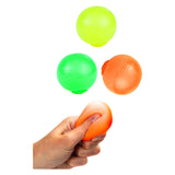 Toi-toys squishdough set knijpballen neon, 3-pack