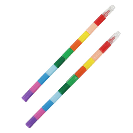 Toi-toys 10-in-1 Wachsmalstift, 2 Stk.