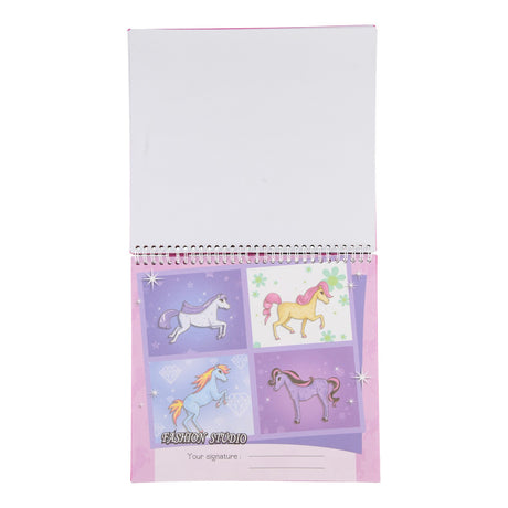 Toi-toys gestaltet Ihr eigenes Pony-Skizzenbuch
