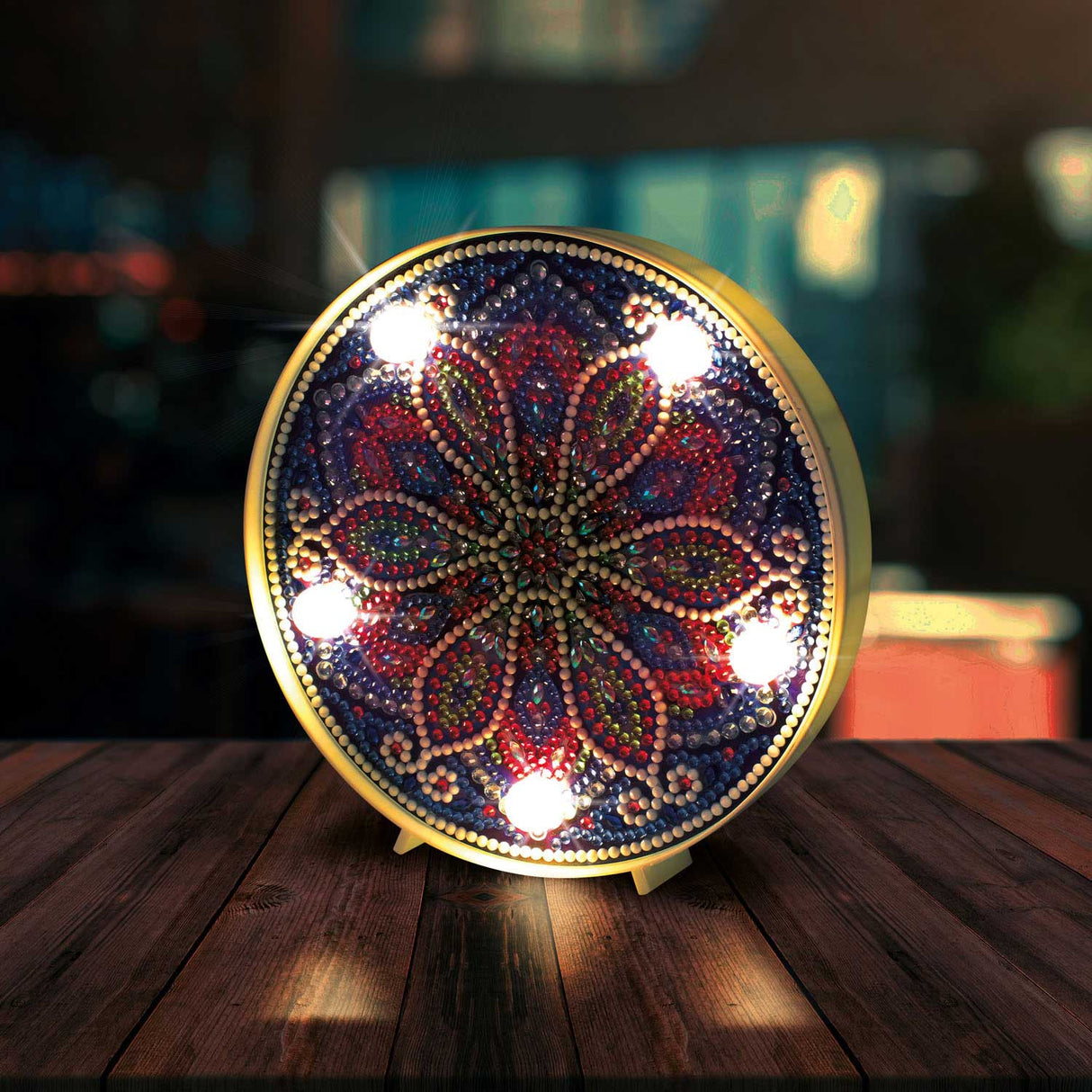 TOI-TOYS Diamond Painting Lamp Mandala