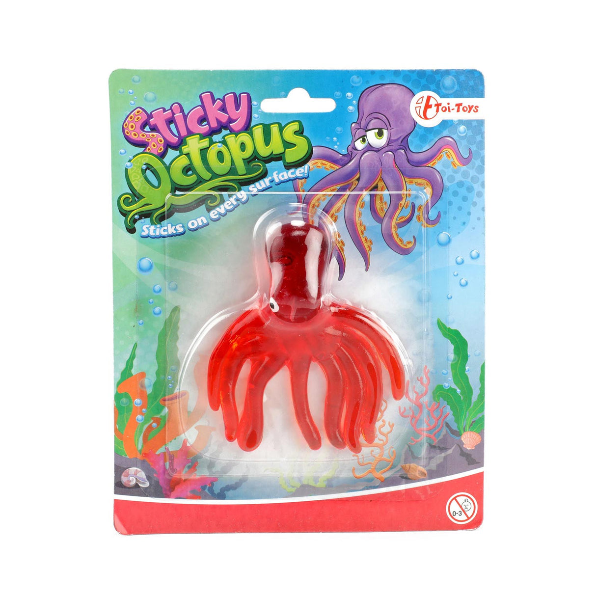 Toi-Toys Window Crawler Sticky Octopus