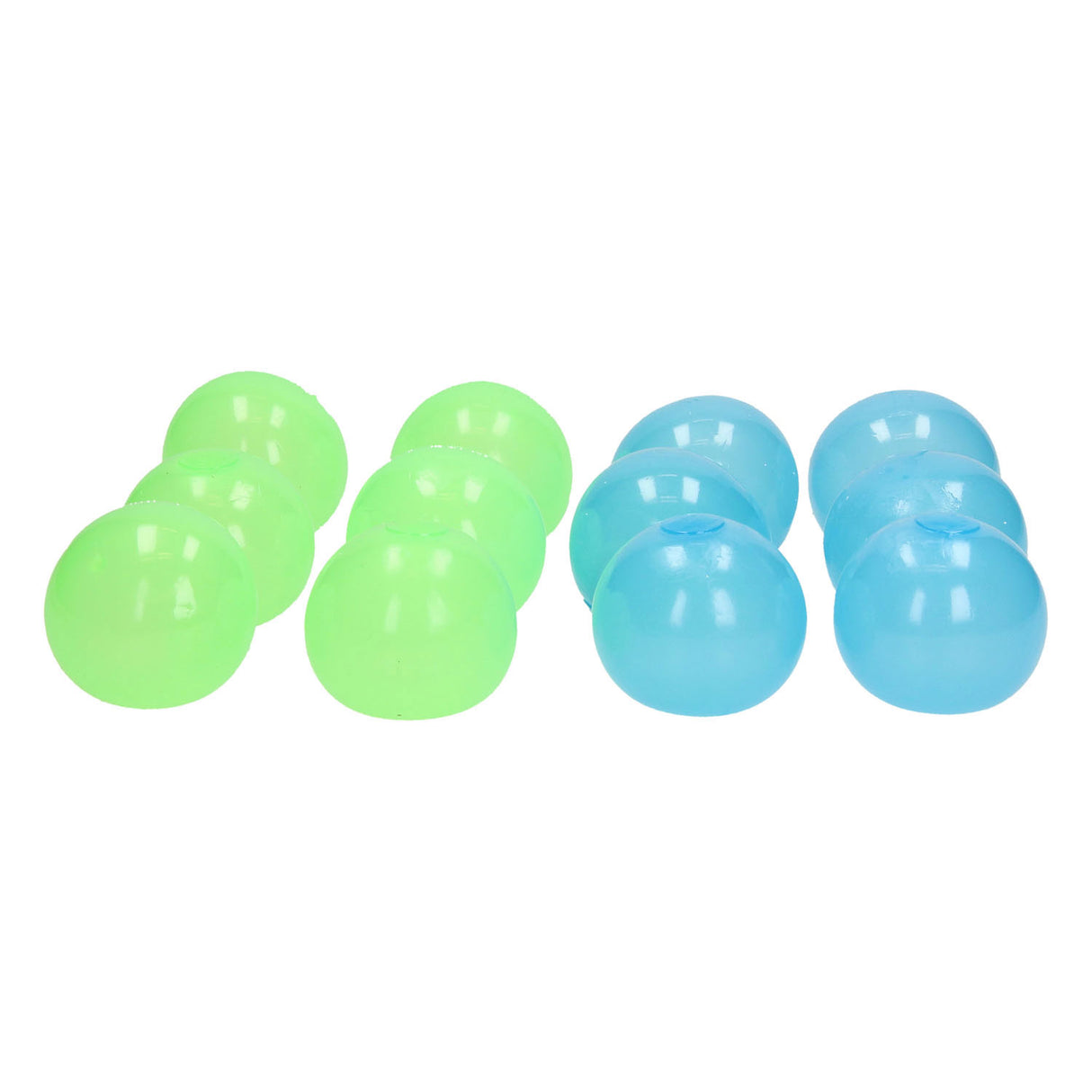 Toi-Toys Sticky Stretch Ballen Glow in the Dark, 12.