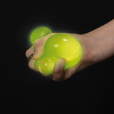 Toi-Toys Sticky Stretch Ballen Glow in the Dark, 12.