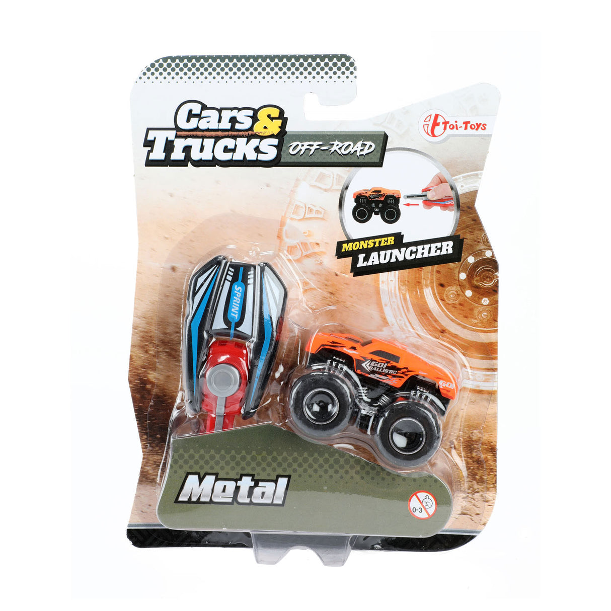 Toi-toys Trucks střílí mini monster kamion