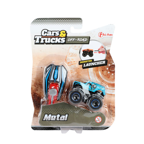 Vehicool Cars Trucks schießt Mini-Monstertrucks