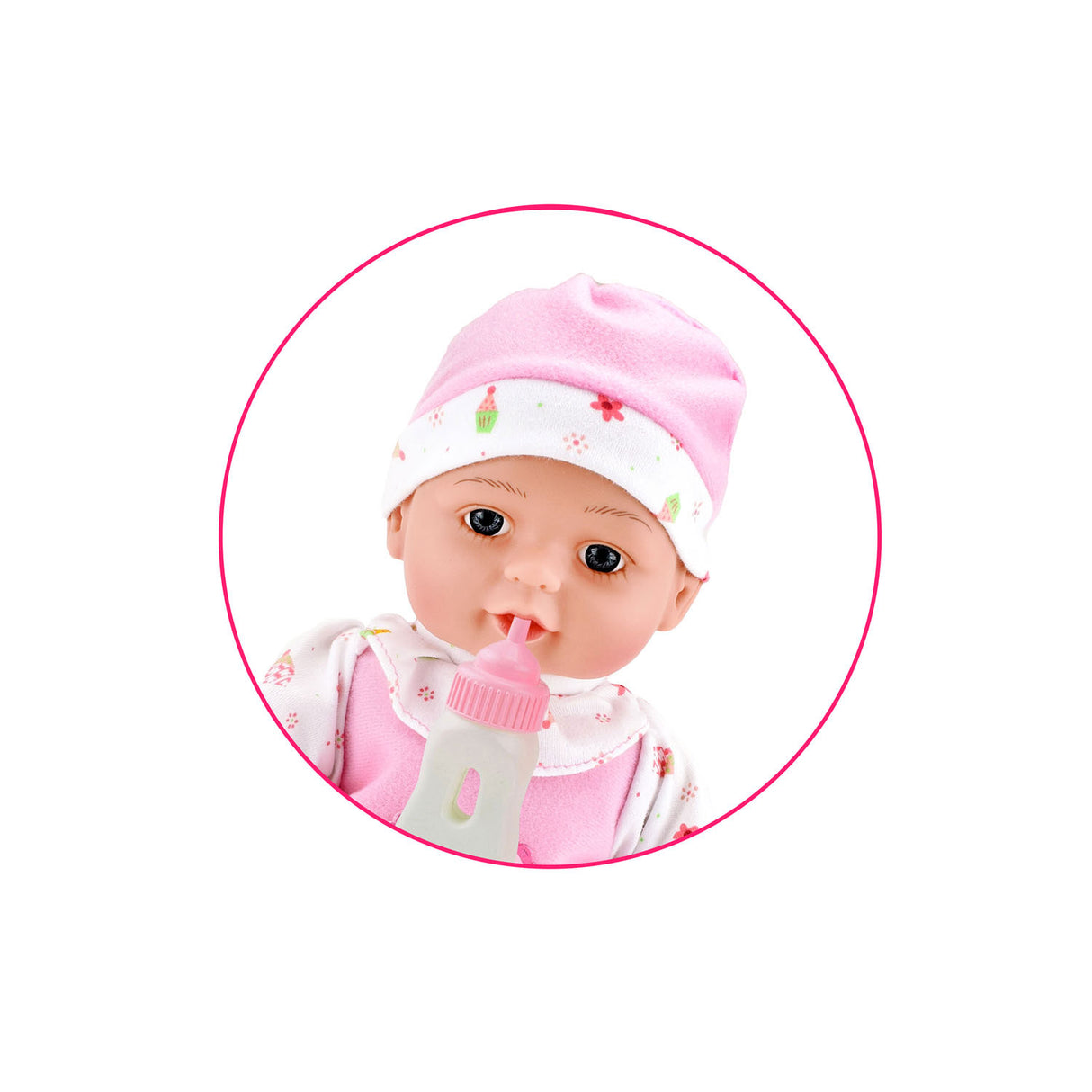 Beau Baby Ling Baby Doll s steklenico, 30 cm