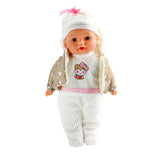 Toi-Toys schöne Baby Babypop Winterkleidung und Flasche