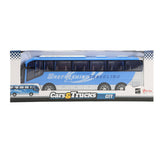 Vehicool Autos LKW Reisebus blaue Reibung – 32 cm