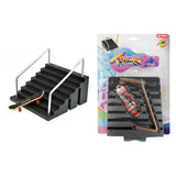 Toi-Toys Finger-Skateboard mit Treppen, 4dlg.