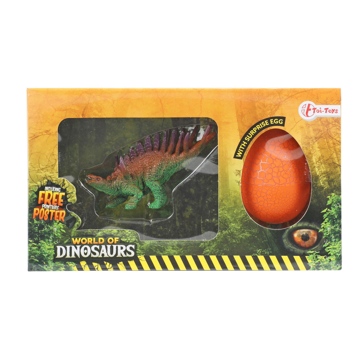 Toi-Toys Welt der Dinosaurier Dino mit Überraschungsei