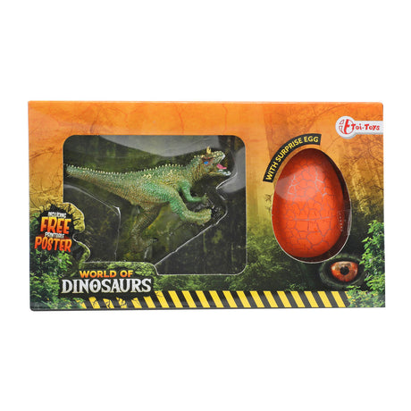 Toi-Toys Welt der Dinosaurier Dino mit Überraschungsei