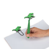 TOI-TOYS DINOSAURUS MEGA PAPERCLIP con bolígrafo