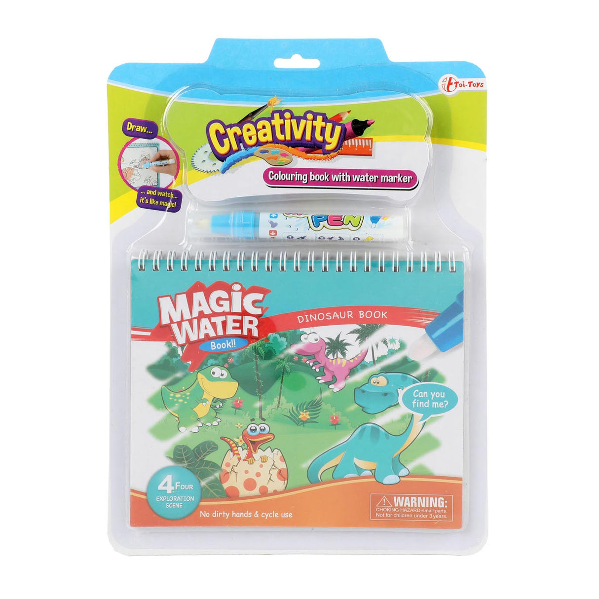 Toi-toys Toi Toys Malen mit Wasser 'Dino'