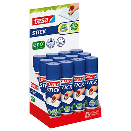 Tesa 1059248 – Klebestift Öko 20g-Schale | 6 Stück