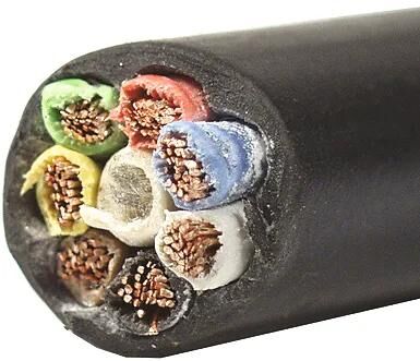 Herth+Buss Fahrzeugmanagement-PVC-Kabel h05vv-f4gx1,5s mittlere K-Material-Linie