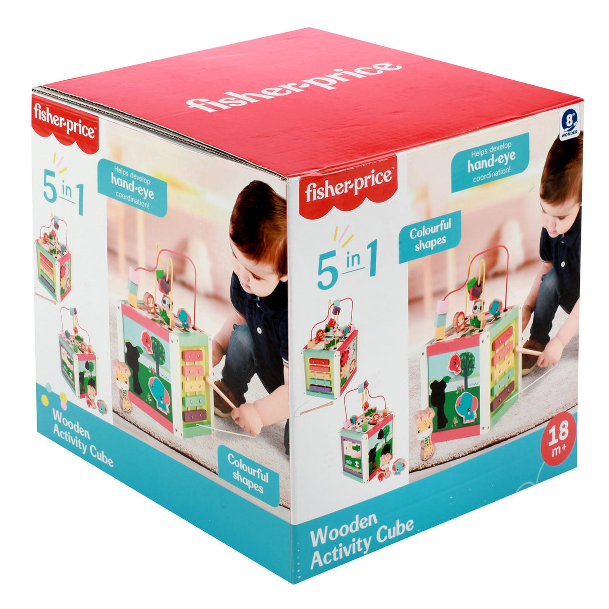 Fisher Price Attività KUBUS HOUT