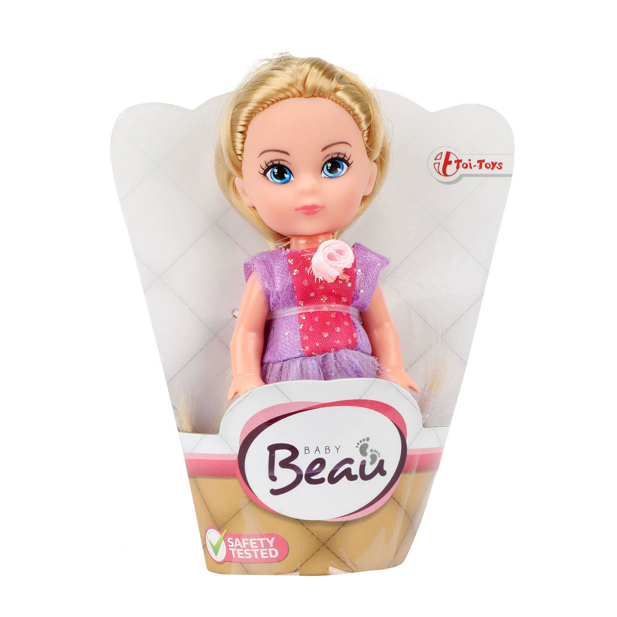 Beau Baby Mini-Babypuppe Prinzessin, 11 cm