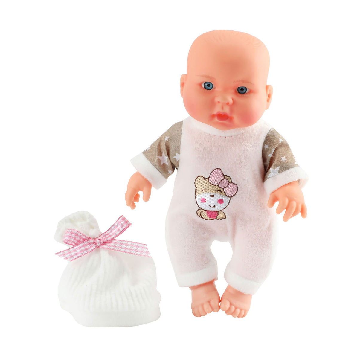 Beau Baby Babypop with hat, 23cm