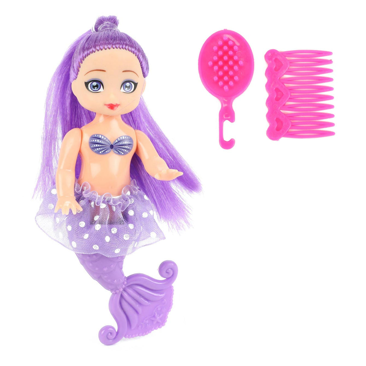 TOI-TOYS Mermaids Mermaid Pop con Kammetjes, 12 cm