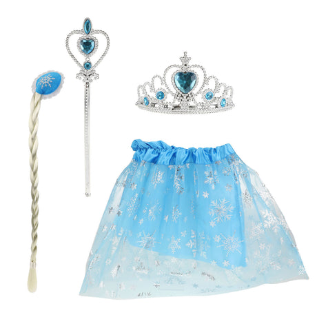 Toi-toys Eisprinzessin mit Tutu, Tiara und Prinzessinnenstab