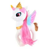 Dream Horse unicorn with long hair, 13 cm