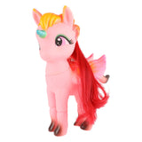 Dream Horse unicorn with long hair, 13 cm