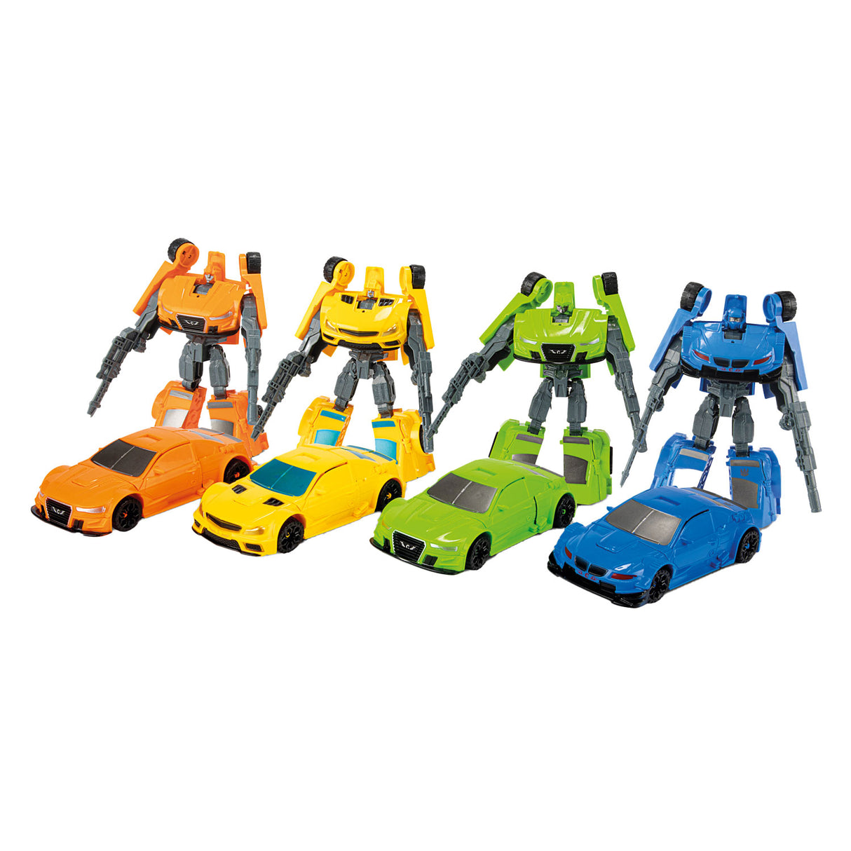 Roboforces wechselnder Roboter-Sportwagen