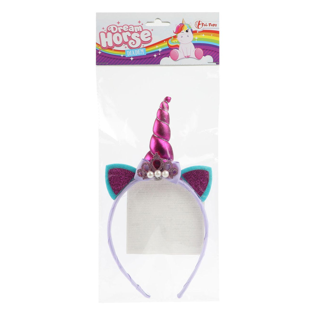 Traumpferd Diadem Unicorn Purpur