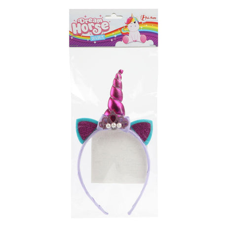 Traumpferd Diadem Einhorn lila
