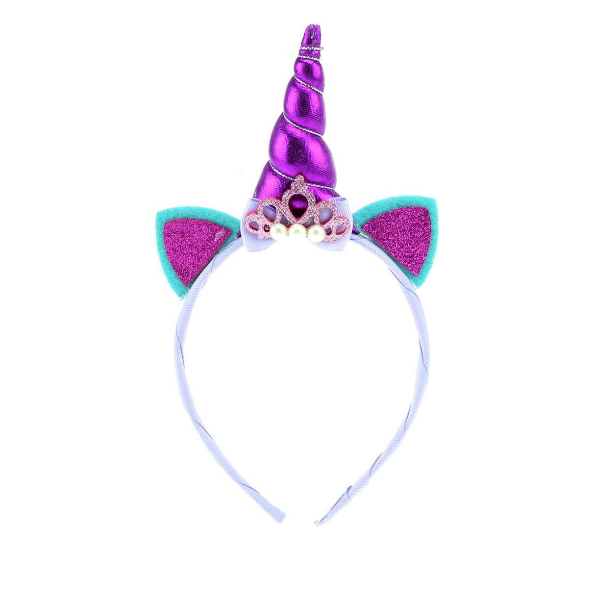 Traumpferd Diadem Unicorn Purpur