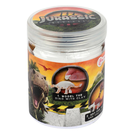 World of Dinosaurs Modellieren Sie mit Air Clay Ihr eigenes Dino-Clay-Set